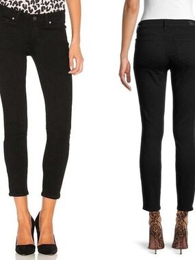 Paige VERDUGO CROP Skinny Jeans Sz 28